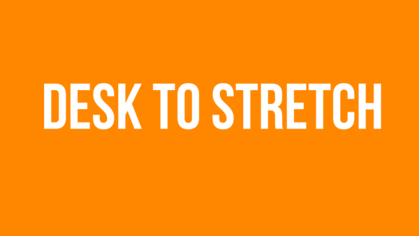 Desk to stretch for running niggles