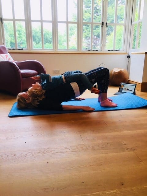 pilates routines for busy mums