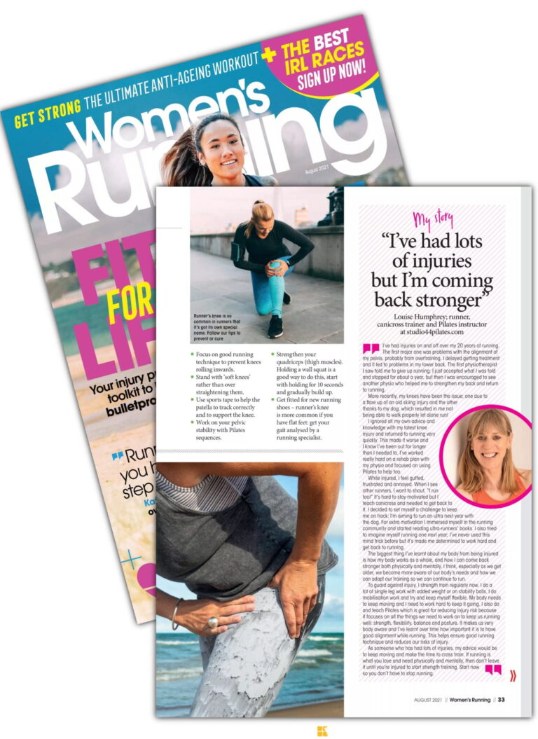 Featured in Women's Running Magazine