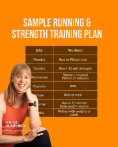 running and strength training plan