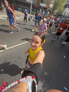 training for a marathon