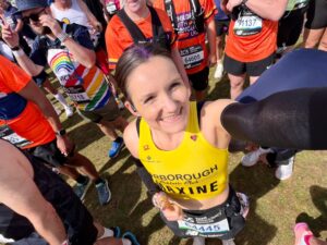 training for a marathon